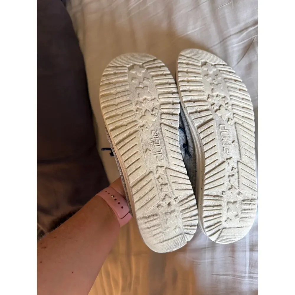 HeyDude light grey size 7